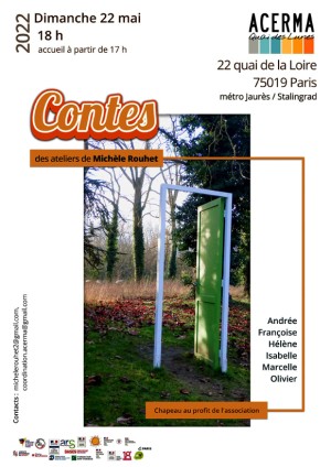 Contes par l'atelier de Mich&egrave;le Rouhet, 22 mai,  18h