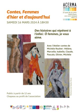 Contes de femmes, spectacle de l'atelier ACERMA